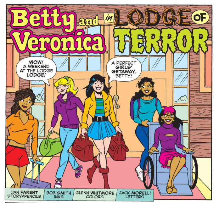 Friday the 13th is extra spooky in WORLD OF BETTY & VERONICA DIGEST #38!