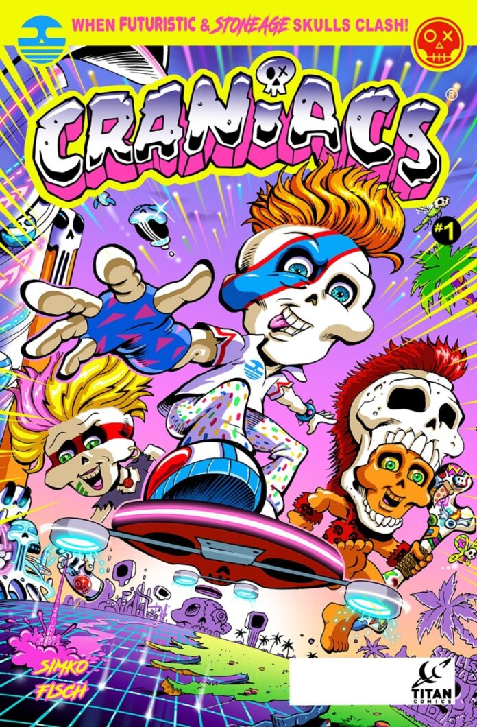 Garbage Pail Kids’ Joe Simko illustrates Craniacs, a new comic based on the trading cards