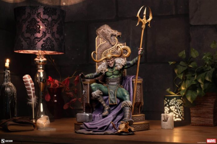 Loki rules in Sideshow’s new Premium Format Figure