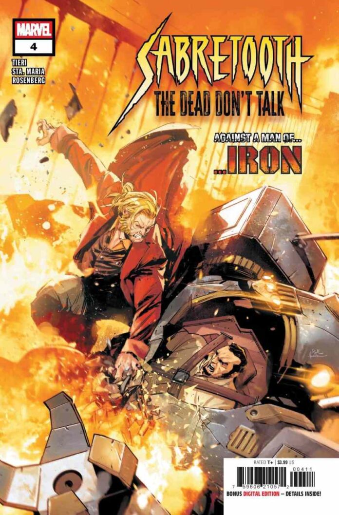 Preview: Sabretooth: The Dead Don’t Talk #4 (of 5)