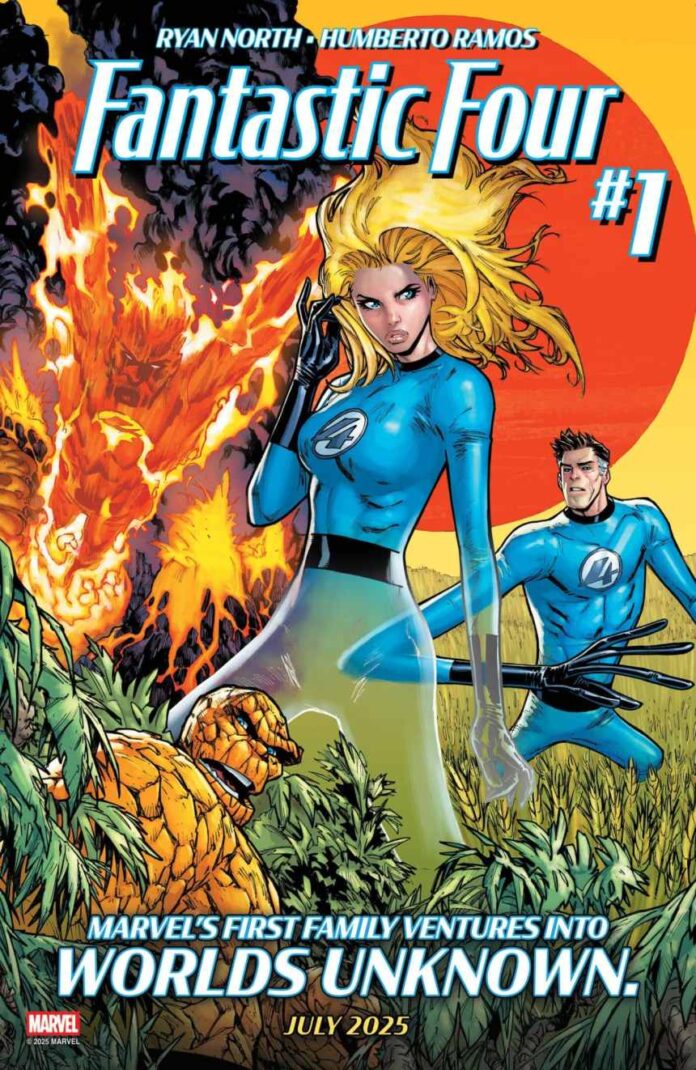 Ryan North and Humberto Ramos team to launch the Fantastic Four in a new volume in time for their new film