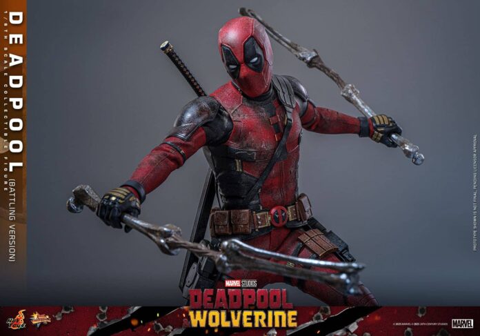 Hot Toys reveals the Deadpool Battling Version