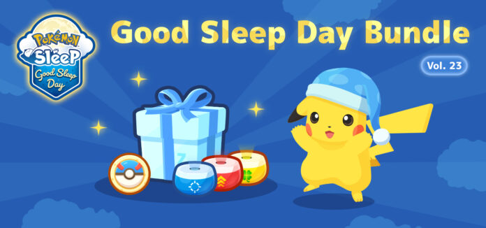 Good Sleep Day Bundle Vol. 23 revealed for Pokémon Sleep