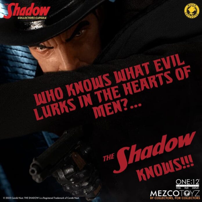 Mezco launches the One:12 Collective The Shadow: Street & Smith Capsule Set