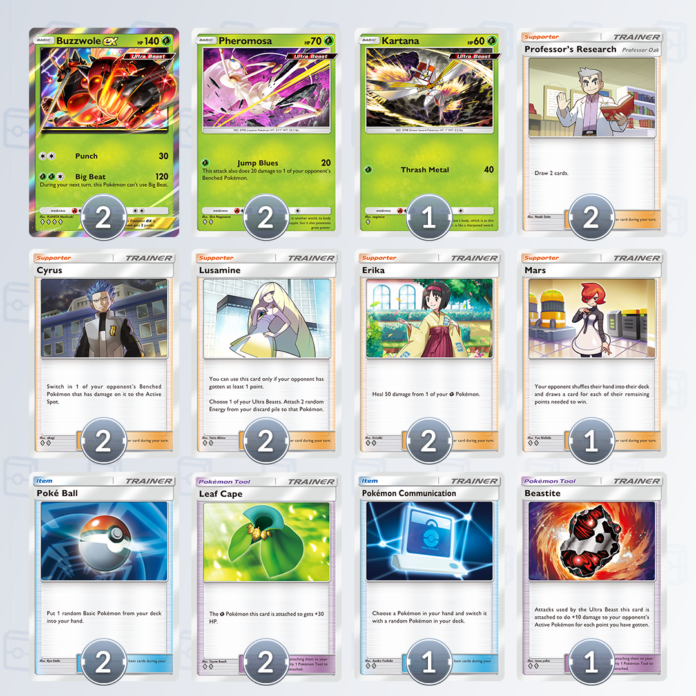 Official Buzzwole ex strategy revealed for Pokémon TCG Pocket