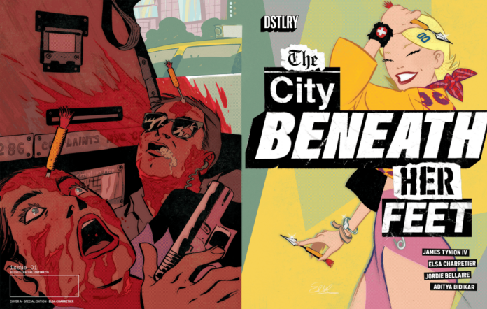 DSTLRY’s The City Beneath Her Feet #1 by James Tynion IV and Elsa Charretier Sells Out