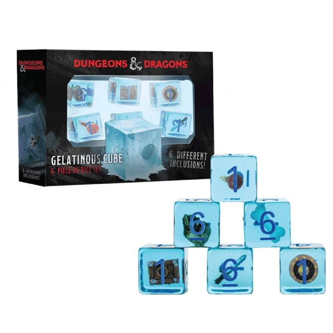 Fanroll Reveals 'D&D: Gelatinous Cube Dice' Fanroll Reveals 'D&D: Gelatinous Cube Dice'