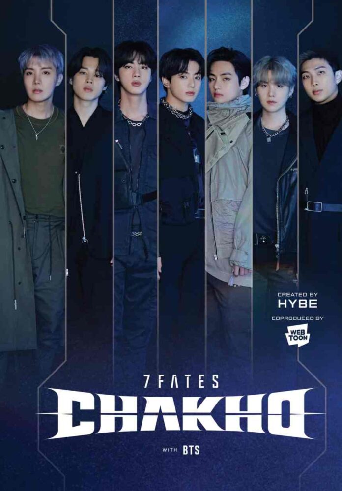 Ize Press Announces the Release Date for BTS’s 7Fates: Chakho Webnovel in Print