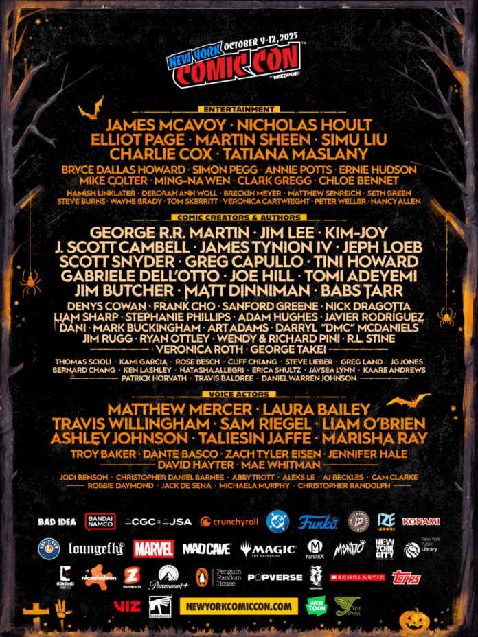 New York Comic Con 2025: Announcing the First Wave of Guests, Creators, and Exhibitors New York Comic Con 2025: Announcing the First Wave of Guests, Creators, and Exhibitors