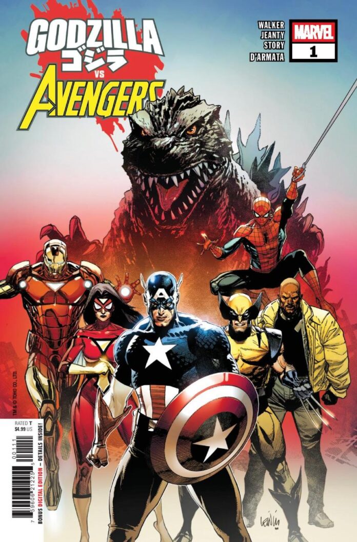 Preview: Godzilla vs. Avengers #1
