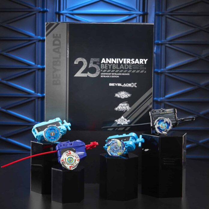 SDCC 2025: Hasbro reveals its Exclusive Beyblade X 25th Anniversary Set