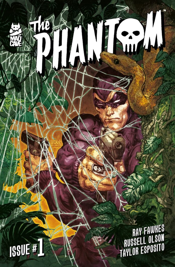 The Phantom returns in September by Ray Fawkes, Russell Olson, Taylor Esposito, and Mad Cave Studios The Phantom returns in September by Ray Fawkes, Russell Olson, Taylor Esposito, and Mad Cave Studios
