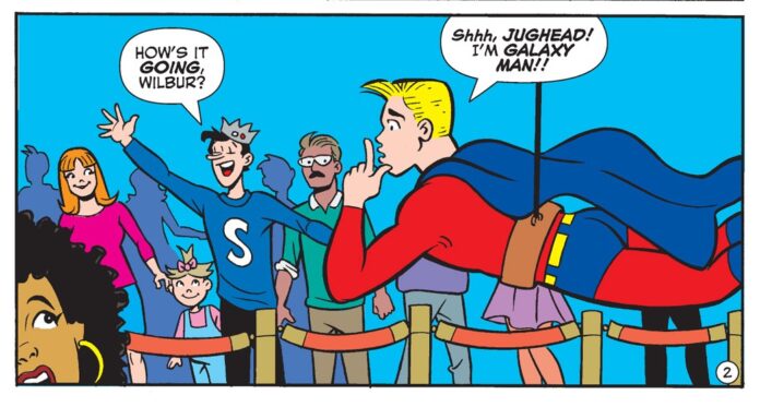 Wilbur goes super in BETTY & VERONICA DIGEST #335!
