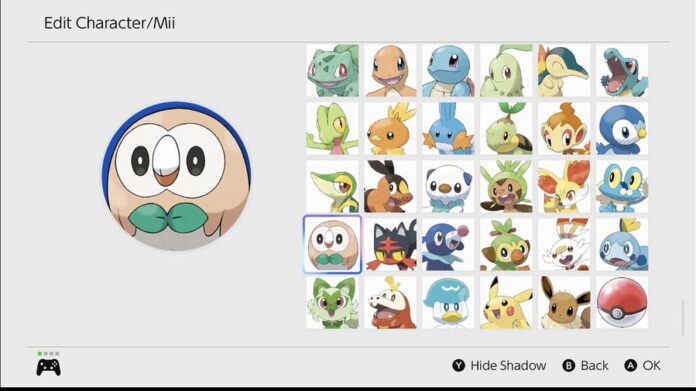 You can now select a Pokémon user icon by default on Nintendo Switch 2 featuring all Starter Pokémon to date, Pikachu, Eevee and a Poké Ball