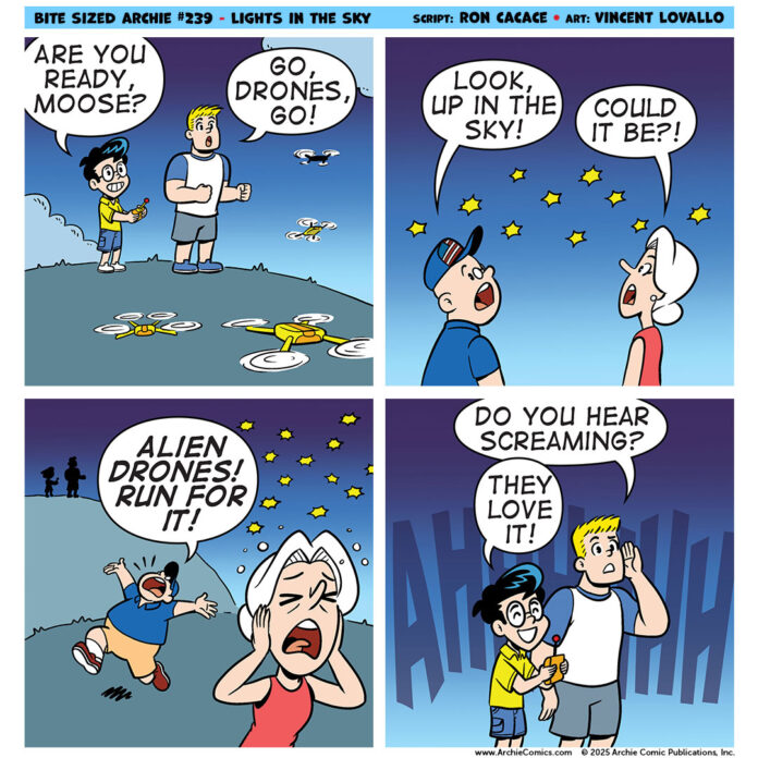 Bite Sized Archie #239 – Lights in the Sky