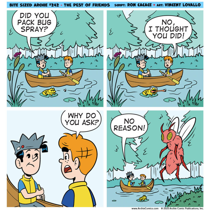 Bite Sized Archie #242 – The Pest of Friends
