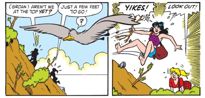 B&V are lost at sea in BETTY & VERONICA DIGEST #336!