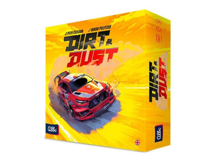 Gen Con 2025: Dirt & Dust releases with a Rally Championship and Play with the Designer sessions
