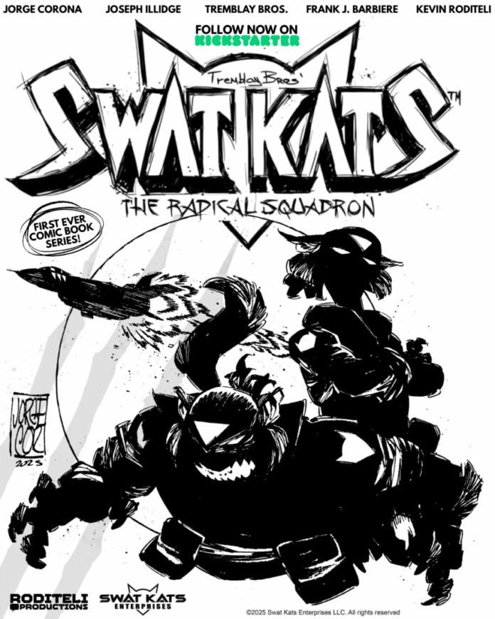 MegaKat City Has Fallen in the First-Ever Swat Kats Comic