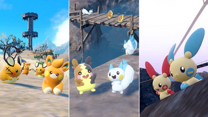 New mass outbreak event featuring Dedenne, Pawmi, Pachirisu, Morpeko, Plusle, Minun and Shiny Pokémon now underway in Pokémon Scarlet and Violet until July 6 at 23:59 UTC, full event details revealed