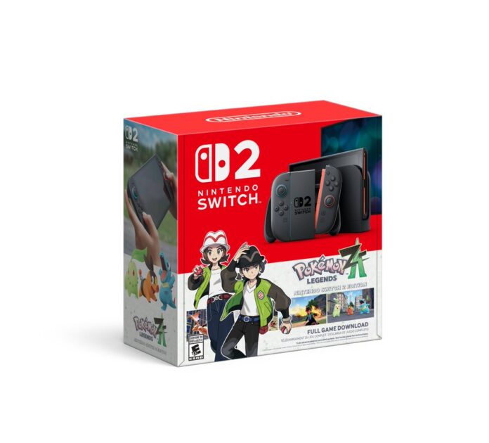 New Nintendo Switch 2 console bundle with a full game download for Pokémon Legends: Z-A – Nintendo Switch 2 Edition revealed and will be available October 16