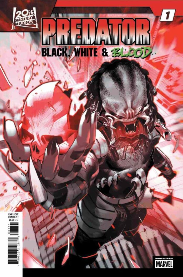 Preview: Predator: Black, White & Blood #1 (of 4)