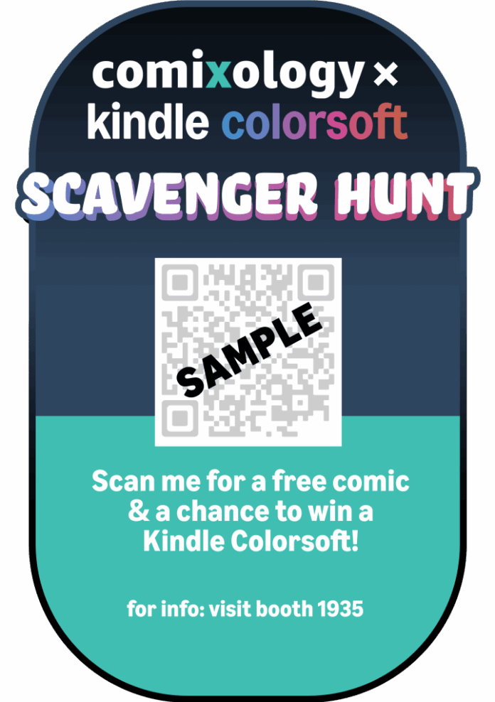 SDCC 2025: Comixology and Kindle Announce an Interactive Scavenger Hunt Featuring Numerous Publishers