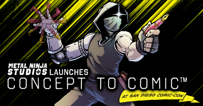 SDCC 2025: Metal Ninja Studios Launches “Concept to Comic”