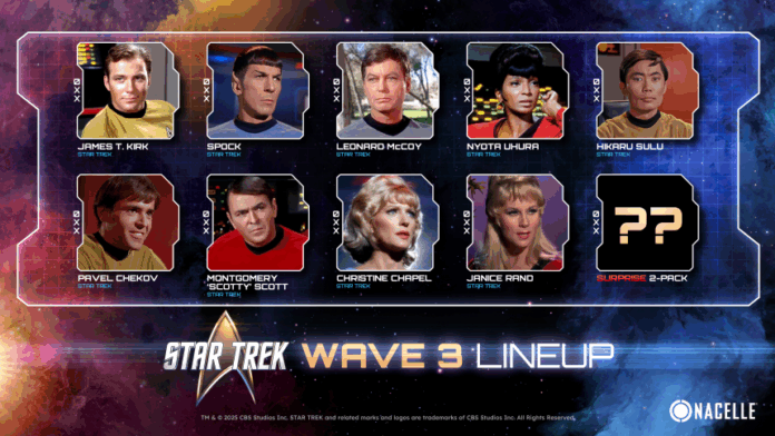 SDCC 2025: Nacelle reveals Wave 3 and Wave 4 of their Star Trek Action Figure Line