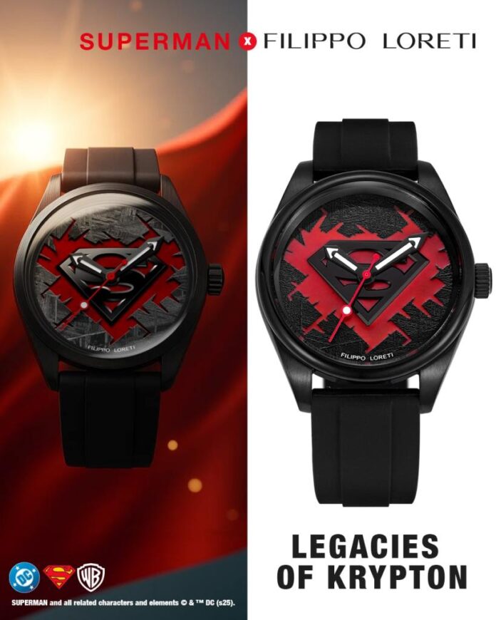 Superman and Filippo Loreti team for limited edition Watches