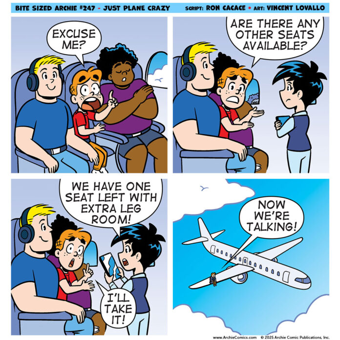 Bite Sized Archie #247 – Just Plane Crazy