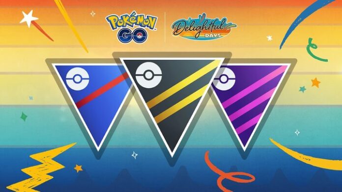 Great League, Ultra League and Master League with 4× Stardust from win rewards now running as part of GO Battle League: Delightful Days in Pokémon GO until August 19 at 1 p.m Great League, Ultra League and Master League with 4× Stardust from win rewards now running as part of GO Battle League: Delightful Days in Pokémon GO until August 19 at 1 p.m. PT