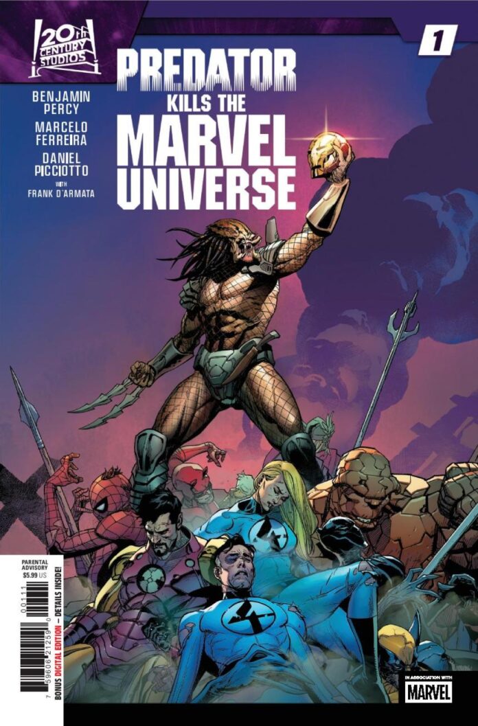 Preview: Predator Kills the Marvel Universe #1