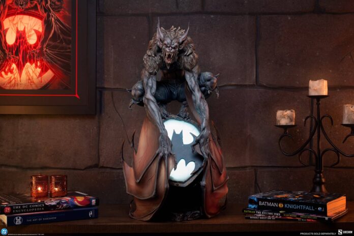 Sideshow reveals a Menacing Man-Bat Premium Format Figure