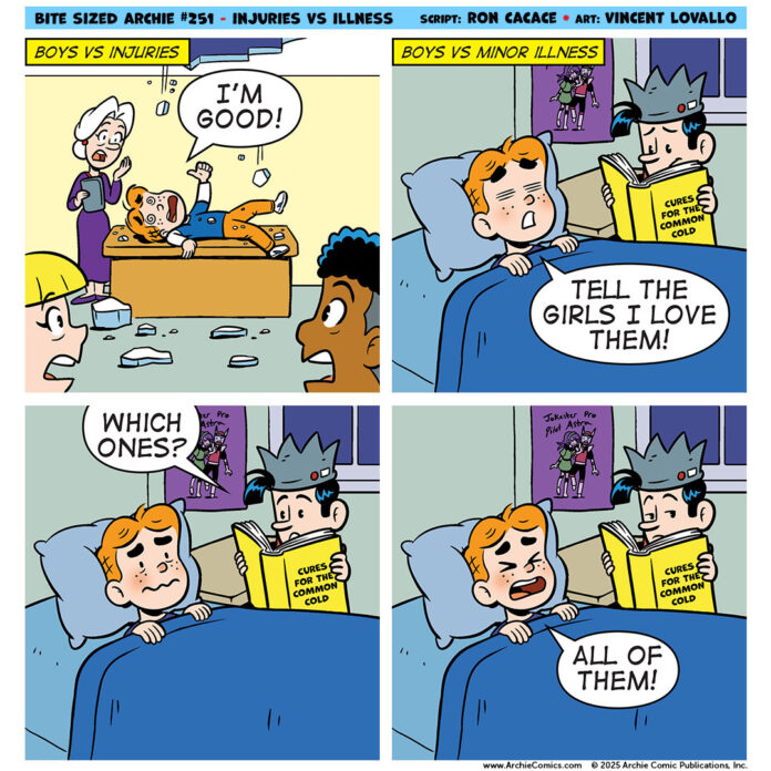 Bite Sized Archie #251 – Injuries Vs Illness