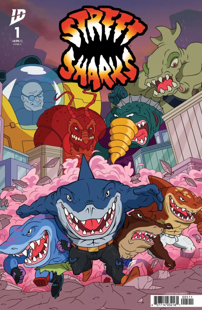 Street Sharks #1 is pure joy and entertainment, escape from the outside world comic Street Sharks #1 is pure joy and entertainment, escape from the outside world comic