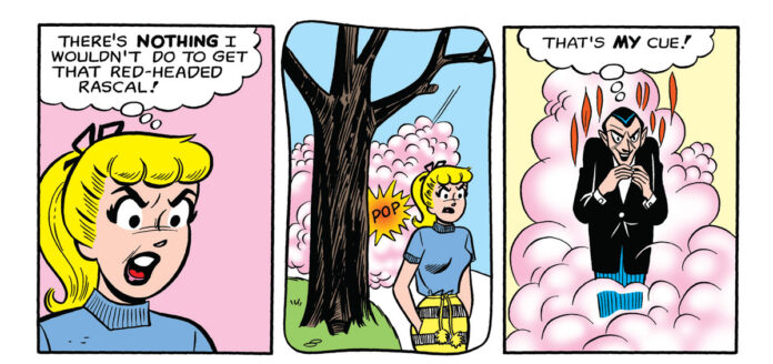 Witness the reign of Mr. Inferno in BETTY & VERONICA #75: FACSIMILE EDITION!