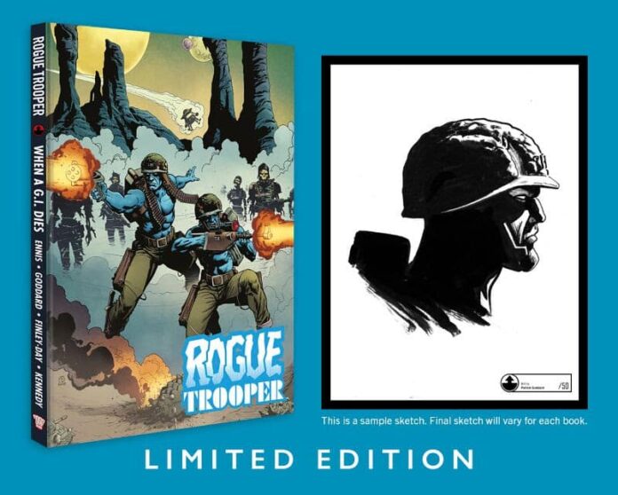 2000 AD Announce an Exclusive Sketch Editions for Rogue Trooper: When A GI Dies