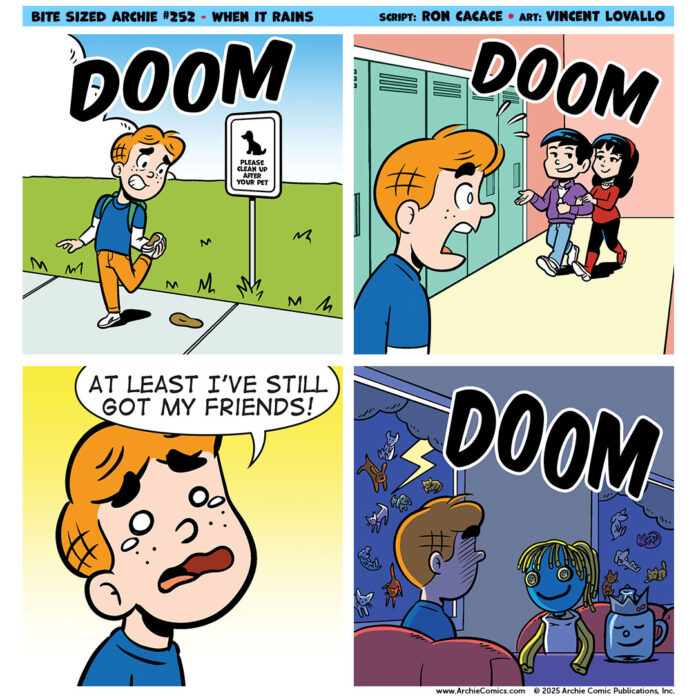 Bite Sized Archie #252 – When it Rains