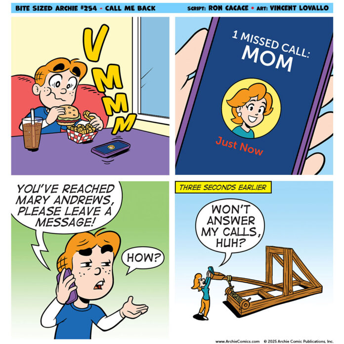 Bite Sized Archie #254 – Call Me Back