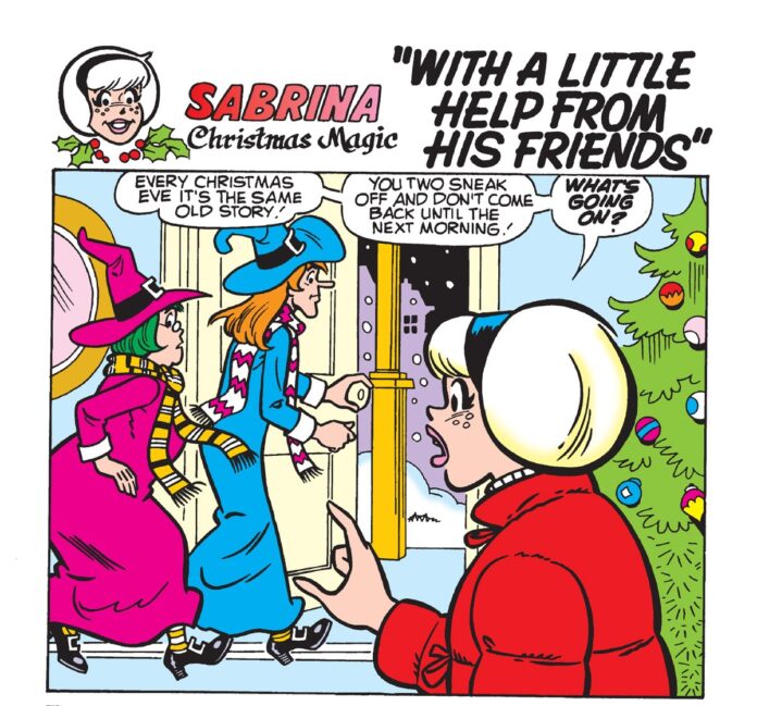 Christmas is bewitched in the new issue of ARCHIE COMICS DIGEST!
