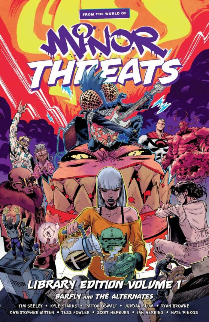 Dark Horse Books presents From the World of Minor Threats Library Edition featuring The Alternates and Barfly