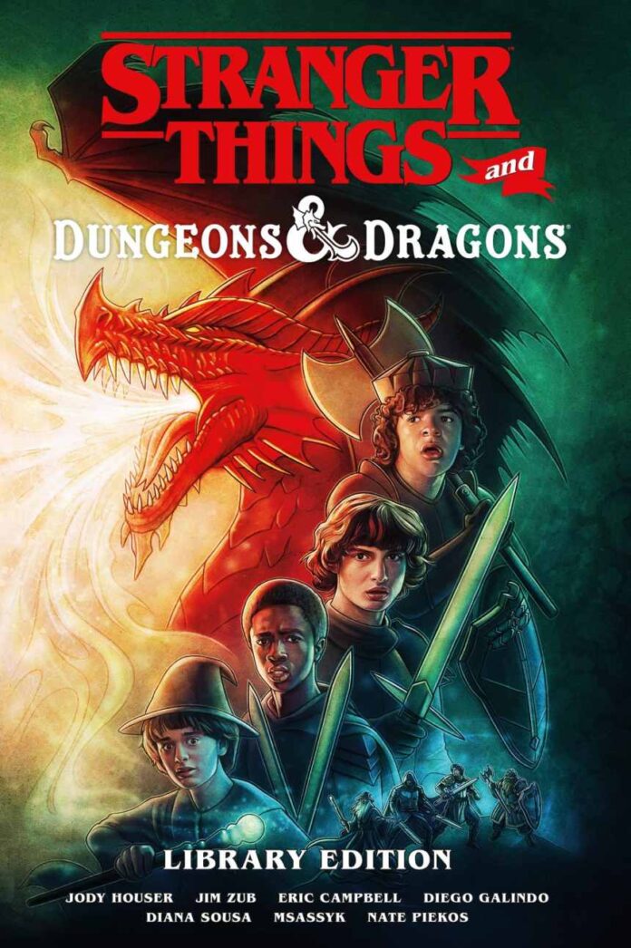 Dark Horse Books presents the Strange Things and Dungeons & Dragons Library Edition