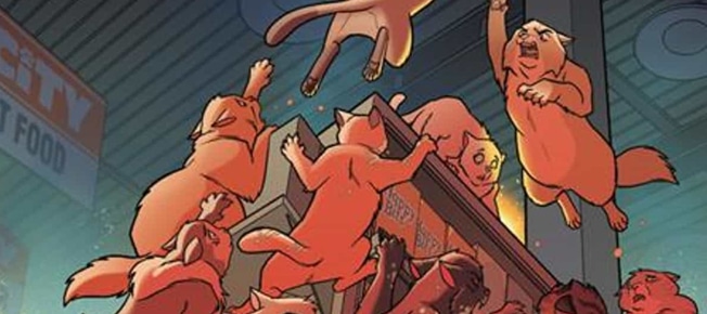 Feral #17 goes in an unexpected direction in an issue packed with tension and horror Feral #17 goes in an unexpected direction in an issue packed with tension and horror