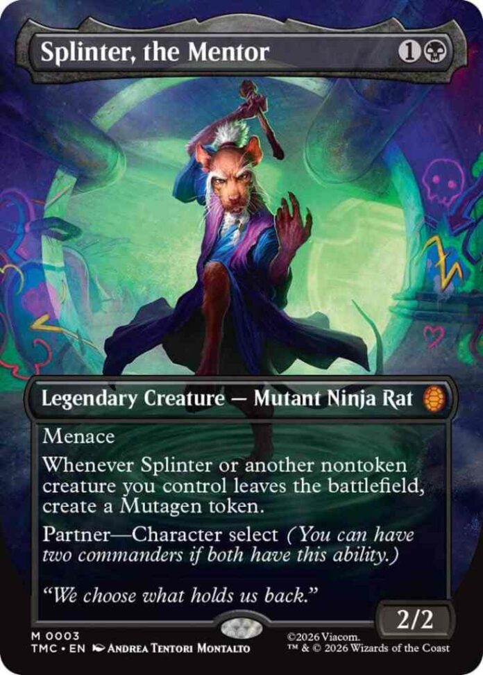 NYCC 2025: Wizards of the Coast reveals Magic: The Gathering – Teenage Mutant Ninja Turtles Commander Deck Details
