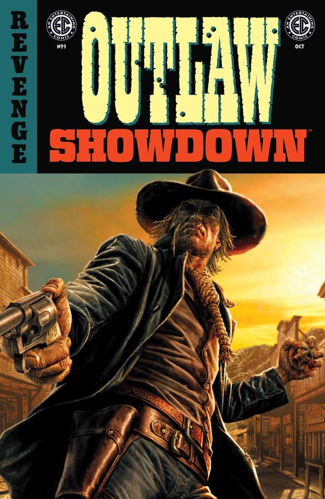 Outlaw Showdown #1 features macabre, subversive takes on horror and thrillers in a Western setting Outlaw Showdown #1 features macabre, subversive takes on horror and thrillers in a Western setting
