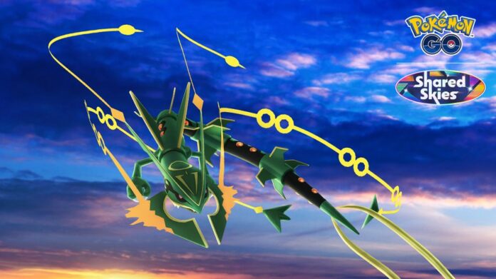 Pokémon GO Mega Rayquaza Raid Day will take place on October 18 from 2 p.m. to 5 p.m. local time