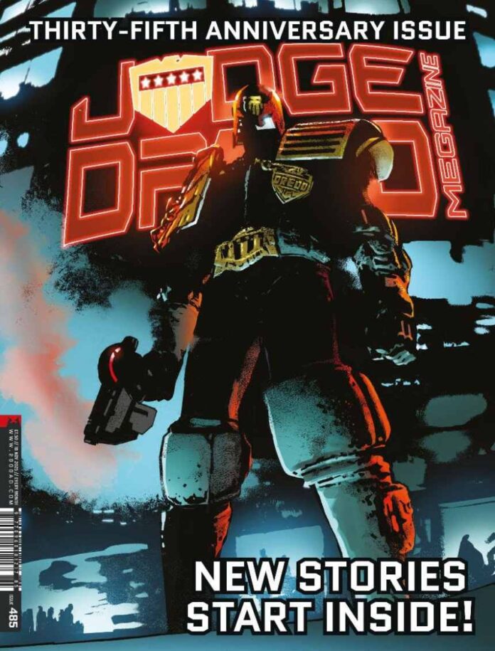 Rebellion celebrates 35 years of Judge Dredd Megazine