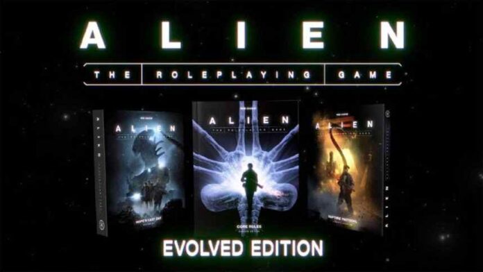 ALIEN RPG: Evolved Edition, Rapture Protocol Cinematic Adventure, and Evolved Edition Starter Set Out Now