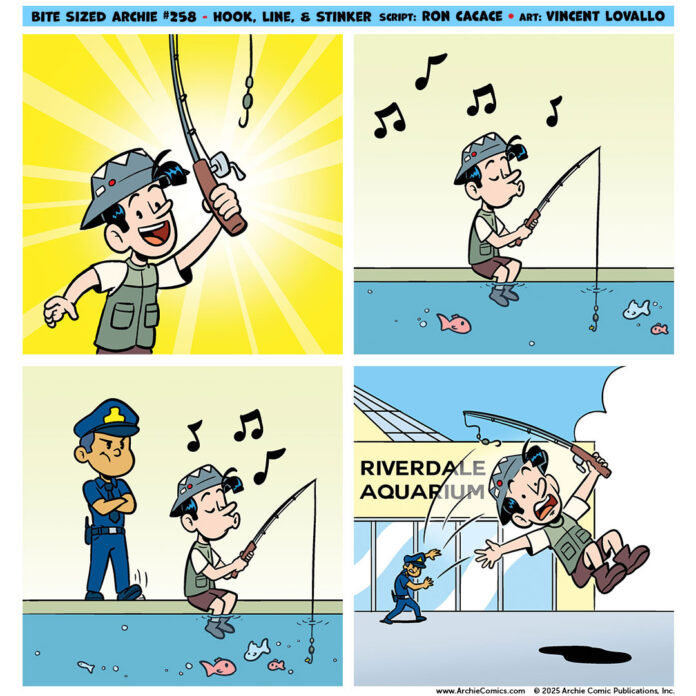 Bite Sized Archie #258 – Hook, Line, & Stinker Bite Sized Archie #258 – Hook, Line, & Stinker